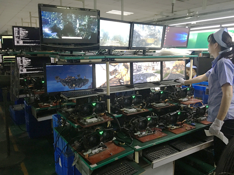 Shenzhen Tengyatong Electronic Co., Ltd. lini produksi produsen