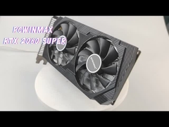 Geforce RTX2060 Kartu Video Super 8GB OC GDDR6 448GB/Detik Kipas Pendingin 8pin