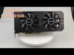 PCWINMAX RTX2060 Mining Graphics Card 6GB 192 Bit GDDR6 Dual Fan 8 Pin Untuk PC