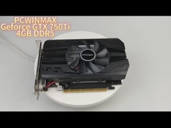 PCWINMAX Geforce GTX 750TI 4GB VGA DVI HD Kartu Grafis Desktop Gaming Kipas Tunggal