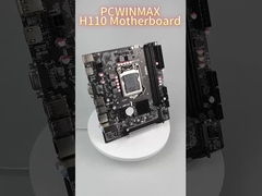 PCWINMAX H110 Socket 1151 GDDR4 Micro ATX 32GB Asli H110 Chipset Desktop Motherboard
