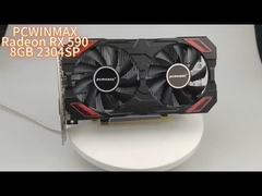 Radeon RX 590 8GB GDDR5 Graphics Card 2304SP untuk permainan yang mulus dan kinerja tinggi