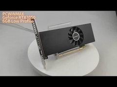 PCWINMAX GeForce RTX 3050 6GB GDDR6 96-Bit Low-Profile Graphics Card