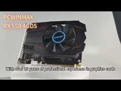 PCWINMAX Radeon RX 550 4GB DDR5 Graphics Card Performance Gaming dan Multimedia 1080p yang mulus