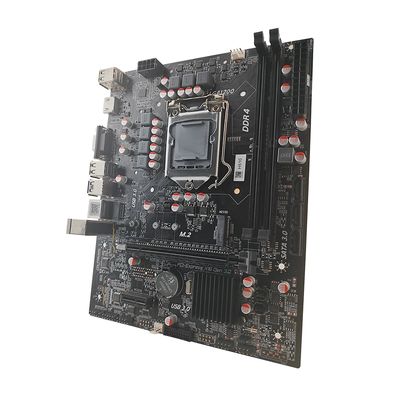 PCWINMAX H510 Chipset LGA1200  VGA+HD Output Micro ATX Mainboard Support Core 10th & 11th Gen Dual DDR4 Memory Channel