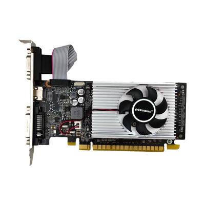 GT 210 1gb 64bit GDDR3 Kartu Video Gaming 2560x1600 Antarmuka VGA Kipas Tunggal