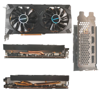 PCWINMAX Radeon RX 5700 XT 8GB GDDR6 256-bit Kartu Grafis Gaming, untuk Gaming & eSports 1440P/2K High FPS, PCIe 4.0