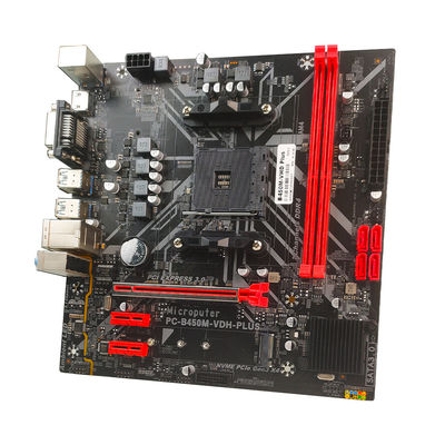 PCWINMAX B450M Plus Soket AM4 Motherboard Micro ATX DDR4 M.2 HD VGA Output B450 Chipset Mainboard