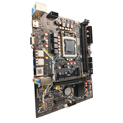 PCWINMAX Baru H510 LGA1200 DDR4 Micro ATX Mainboard Dukungan 10th 11th Gen Prosesor OEM ODM Custom Logo Grosir