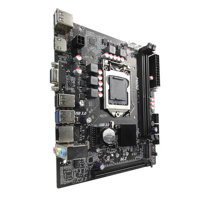 PCWINMAX H110 Desktop Motherboard DDR4 LGA 1151 Micro ATX H110 Mainboard untuk Gen ke-6 ke-7 i3 i5 i7