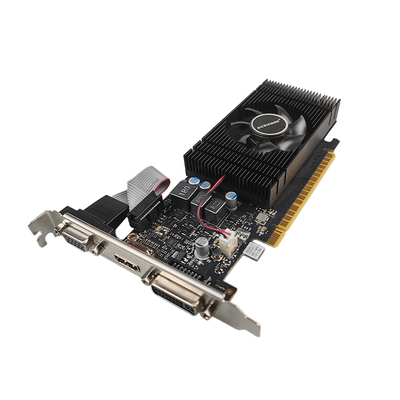 PCWINMAX GEFORCE GTX 750TI 4GB GDDR5 VGA DVI HD Output Kipas Tunggal Game Rendah Profil Desktop Kartu Grafis