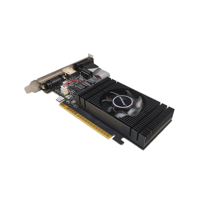 PCWINMAX New Geforce GTX 750Ti 4GB GDDR5 Low Profile Single Fan Desktop Graphics Card dengan VGA DVI HD Output