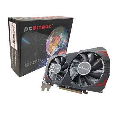PCWINMAX RX 580 Kartu Grafis 2048SP 8G GDDR5 256Bit PC Gaming Video Card HD DP DVI Output RX580 untuk Desktop