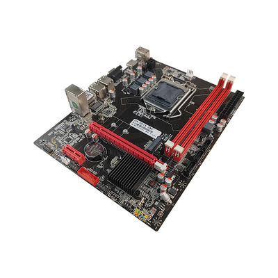 PCWINMAX H81 Chipset LGA1150 Micro ATX Motherboard Mendukung CPU Generasi ke-4 i3/i5/i7 DDR3 1333/1600MHz Dual Channel Max 16GB Motherboard OEM Stabil untuk PC Kantor/Bisnis
