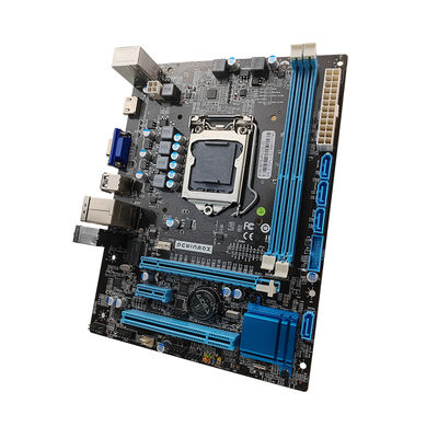 PCWINMAX B75 LGA1155 Micro ATX Motherboard Dukungan 3rd/2nd Gen Core i3/i5/i7 CPU DDR3 Dual Channel SATA 3.0 USB 3.0 Stable OEM Motherboard untuk PC Bisnis / Kantor