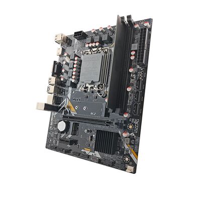 PCWINMAX H610 Motherboard with DDR4 16GB 3200MHz RAM Kit Original LGA1700 ATX Mainboard RAM Combo for Desktop Gaming PC