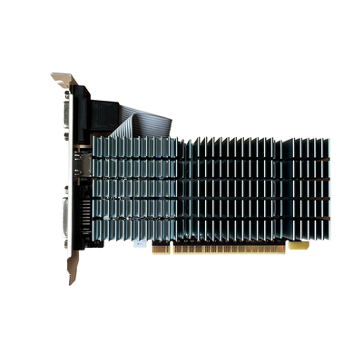 PCWINMAX GT 730 2GB GDDR5 Silent Graphics Card Passive Cooling Low Profile GPU untuk SFF PC HTPC & Proyek OEM